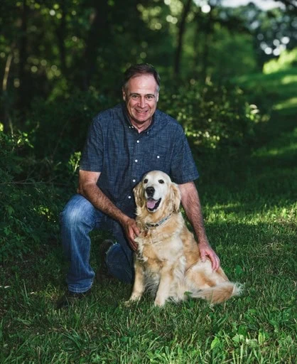 Dr Foltz and dog